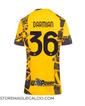 Inter Milan Matteo Darmian #36 Maglia Gara Terza Repliche 2024-25 Donna